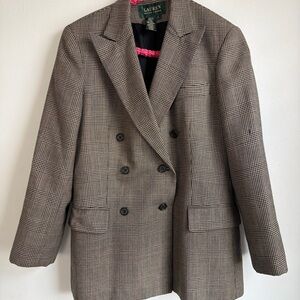 Lauren Ralph Lauren Plaid Blazer